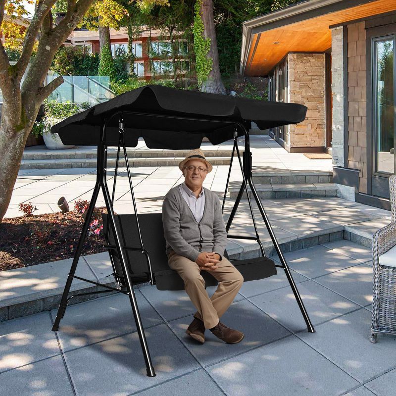 La Siesta HAL21-1 Habana Organic Cotton Lounger Comfortable Indoor Outdoor Hammock Chair with Suspension Set and Bamboo Spreader, Nougat