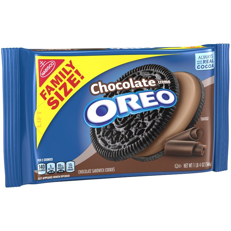Oreo Chocolate Family Size Sandwich Cookies - 20oz