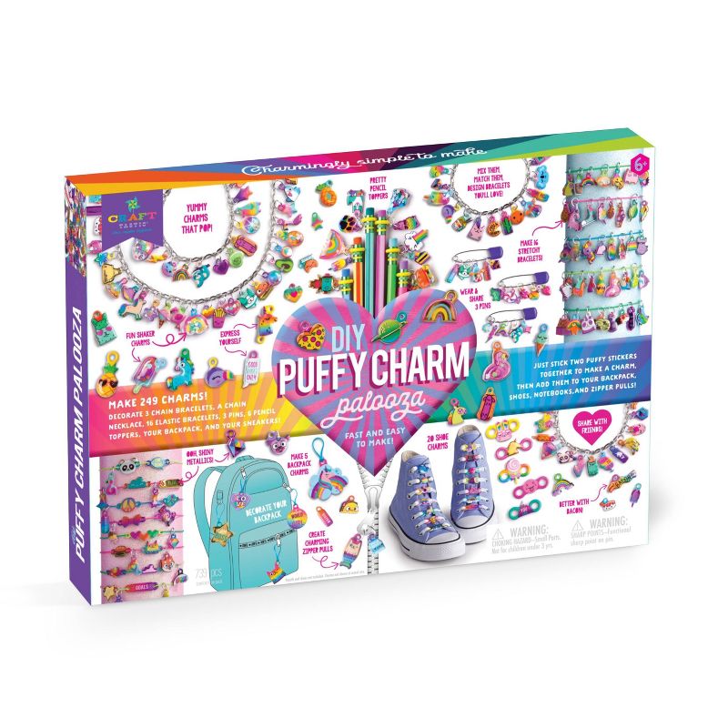 DIY Puffy Charm Palooza - Craft-tastic