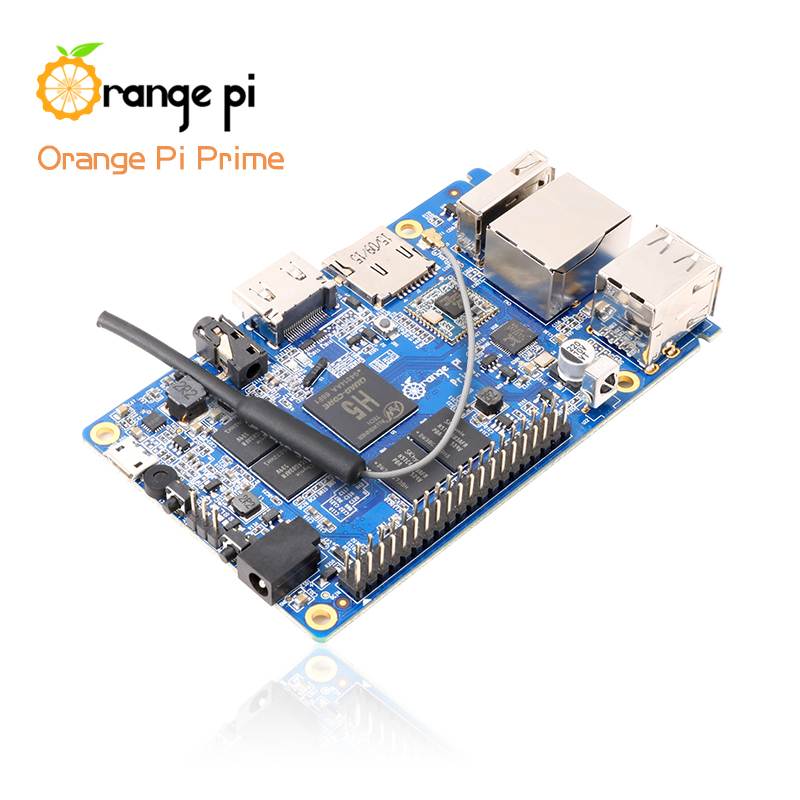 Orange Pi Prime: Development Board H5 Quad-core Support linux and android Beyond Raspberry Pi 2 Wholesale is available