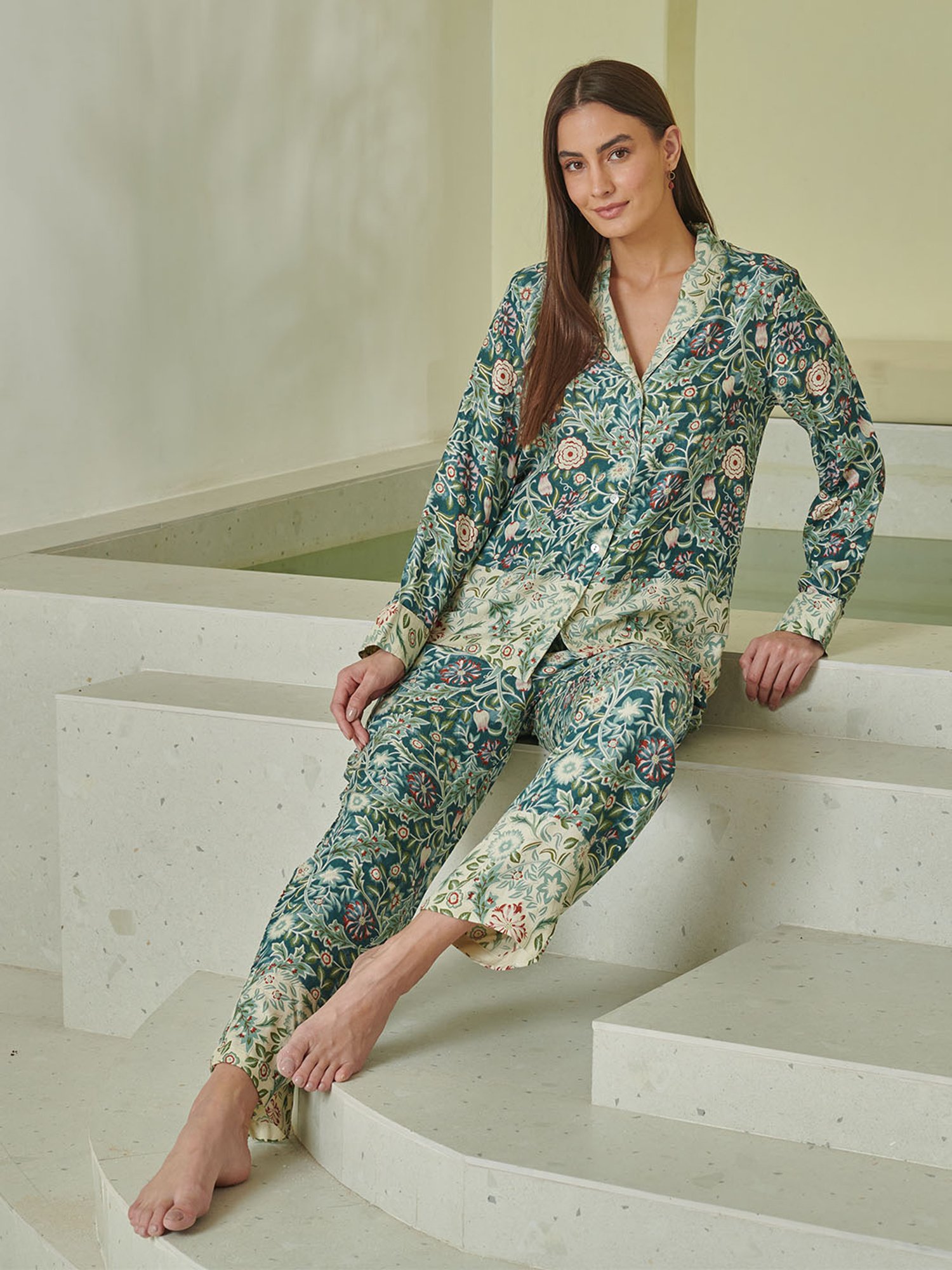 Dusk Attire Blue Cyrus Pyjama Set