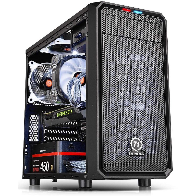 Thermaltake Versa H15 Micro ATX Mini Tower Computer Case.