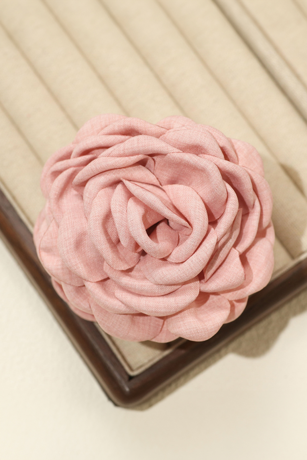 Rosy Flower Hair Claw Clip