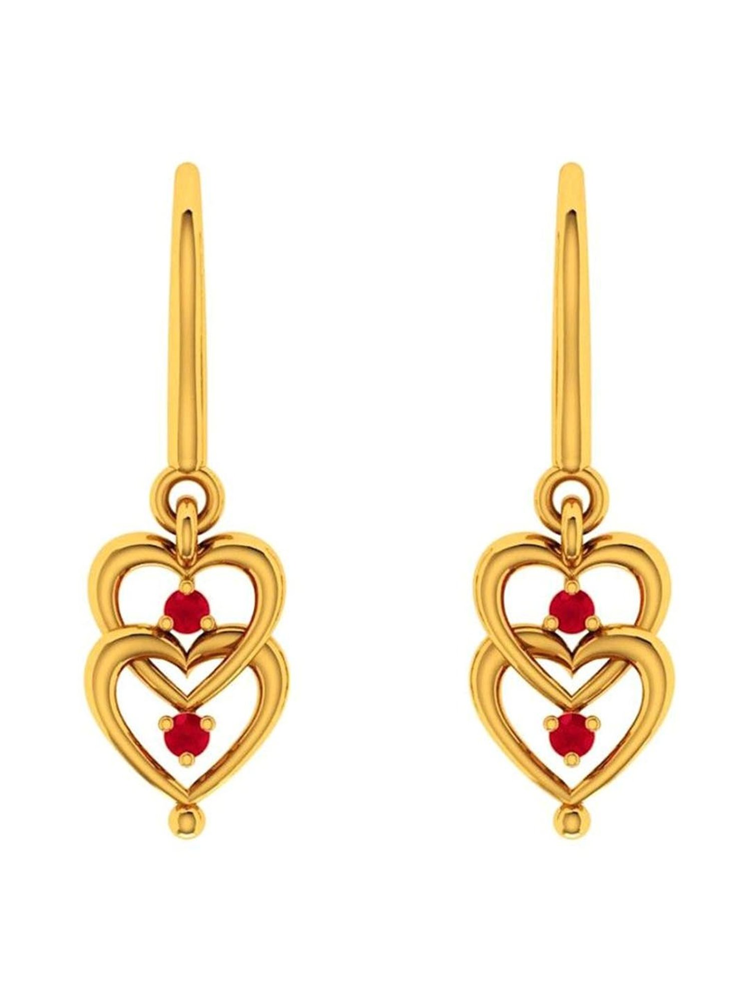 P.C. Chandra Jewellers 18k Gold Earrings for Women