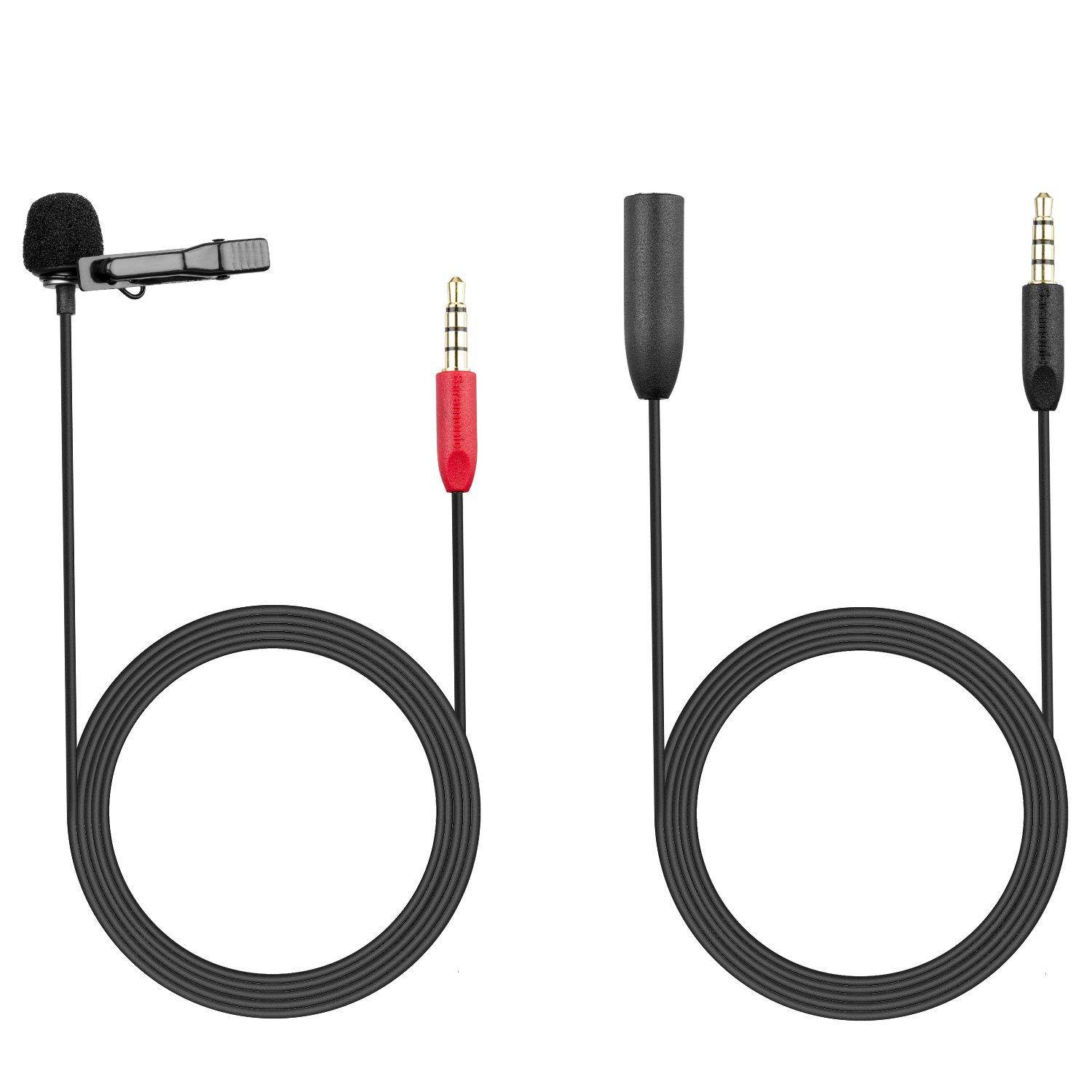 Saramonic Lavalier Clip-On Microphone for Smartphones