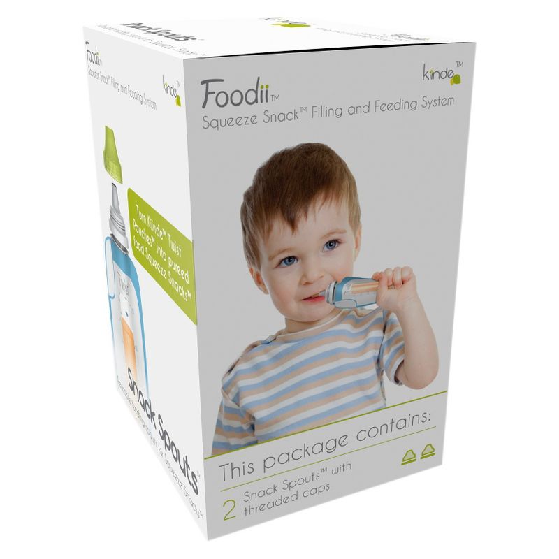 Kiinde 2pk Snack Spouts