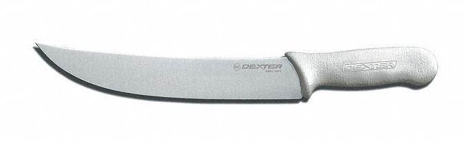 DEXTER RUSSELL 05533 Cimeter Knife, 10 In, Poly, Wht
