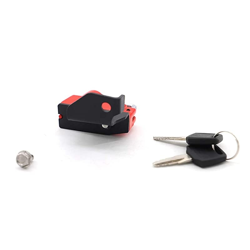 Helmet Lock Anti-Theft For Kawasaki Vulcan S/ABS EN650A 2015-2016 - Red