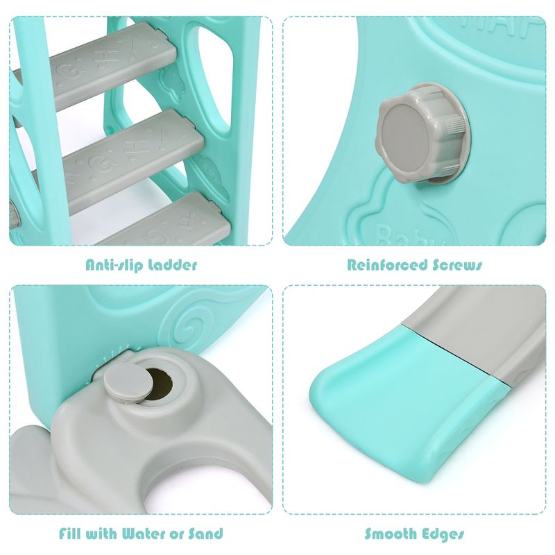 Funphix Climbing Gym Jungle Construction Buildable Indoor Outdoor Kids STEM Learning Toy Set Play Structure for Ages 2 through 12 Years, Multicolor