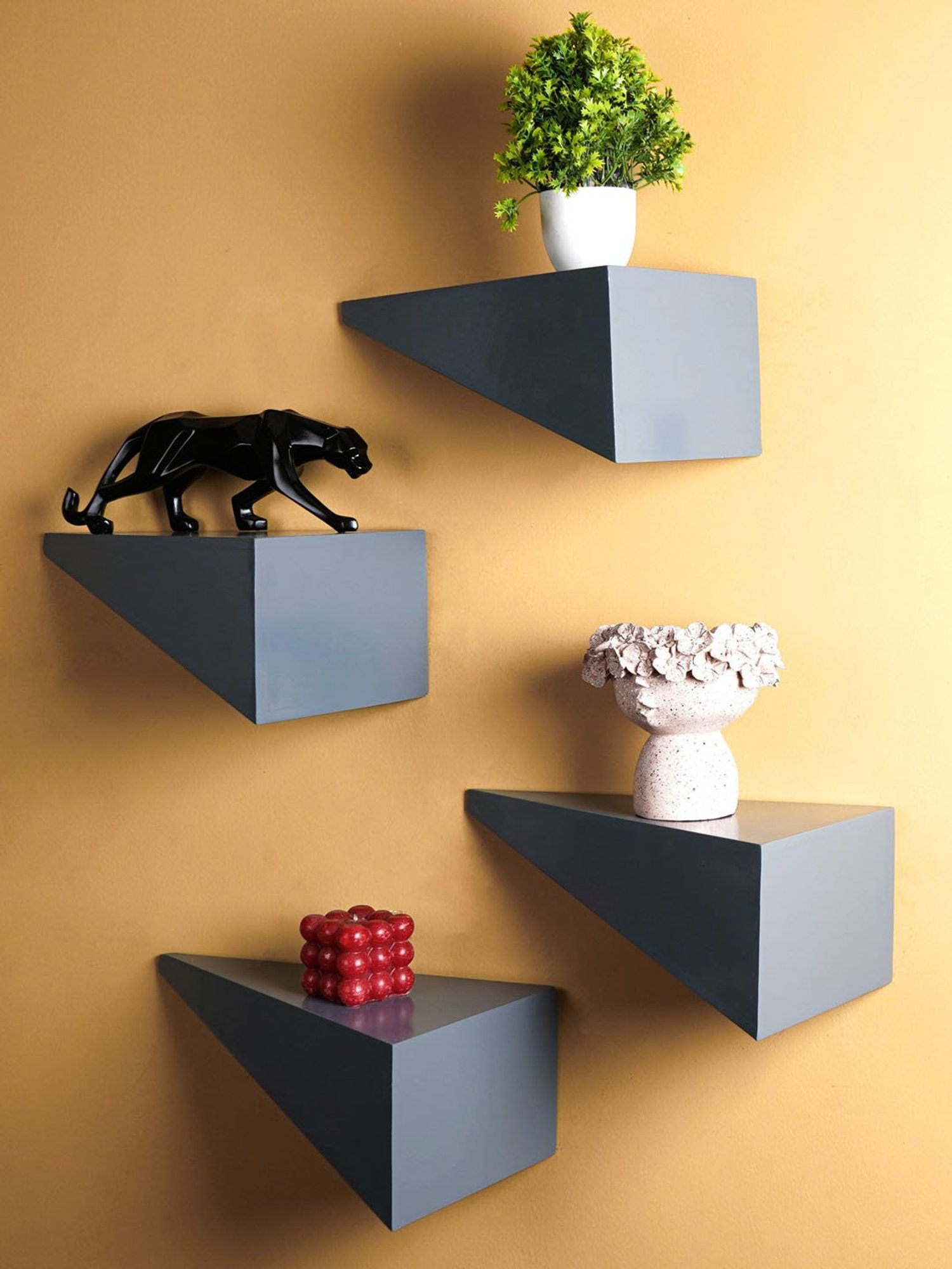 Nilkamal Cora White Engineered Wood TV Entertainment Unit with 2 Shelves