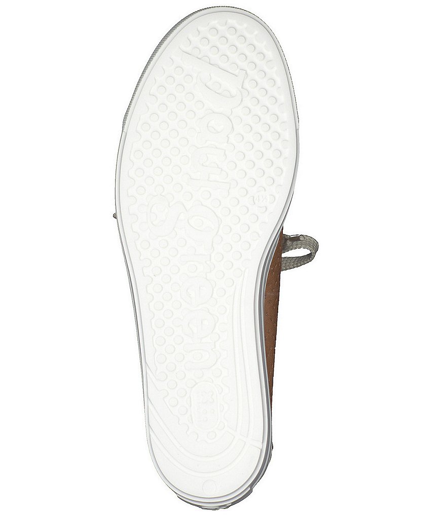 Paul Green Hope Zigzag Leather Lace-Up Sneakers