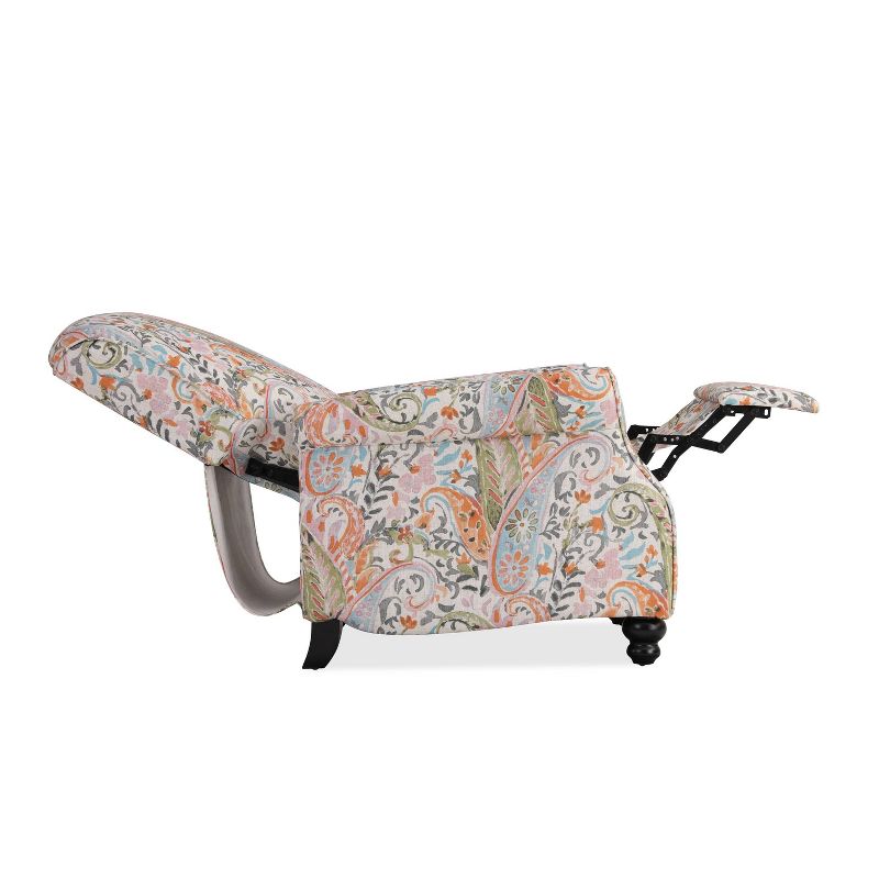 Tami Push Back Recliner Chair Paisley Yellow - ProLounger