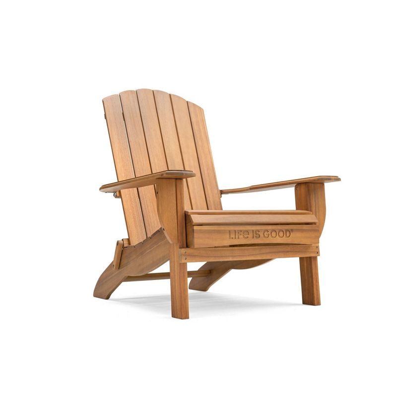 Adirondack Folding Chair Natural - Life is Good