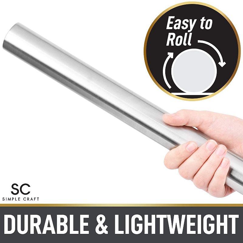 Simple Craft Stainless Steel Rolling Pin