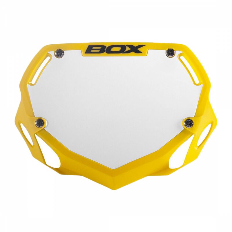 Box Box Two Number Plate BMX Number Plate