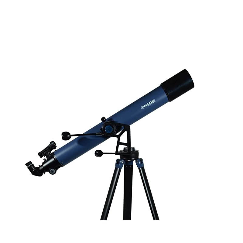 StarPro AZ 80mm Aperture Portable Beginner Refracting Astronomy Telescope with Bonus Adjustable Smartphone Adapter Compact Altazimuth AZ Manual Mount