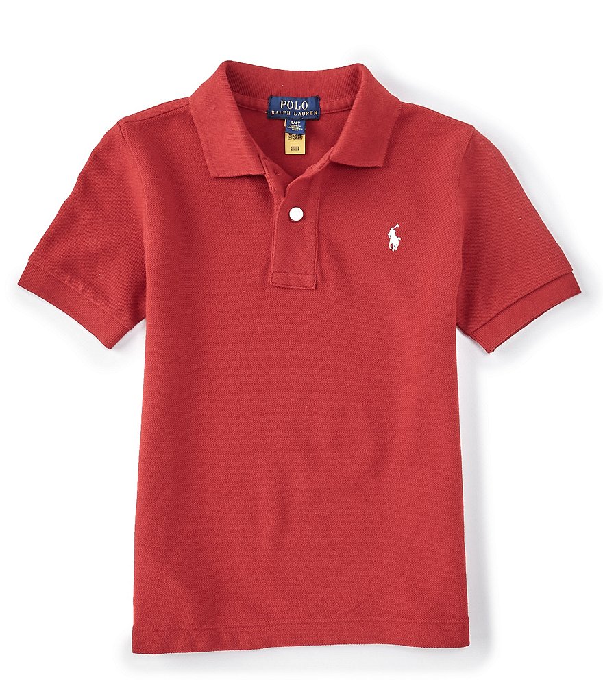 Polo Ralph Lauren Childrenswear Little Boys 2T-7 Short-Sleeve Essential Mesh Polo Shirt