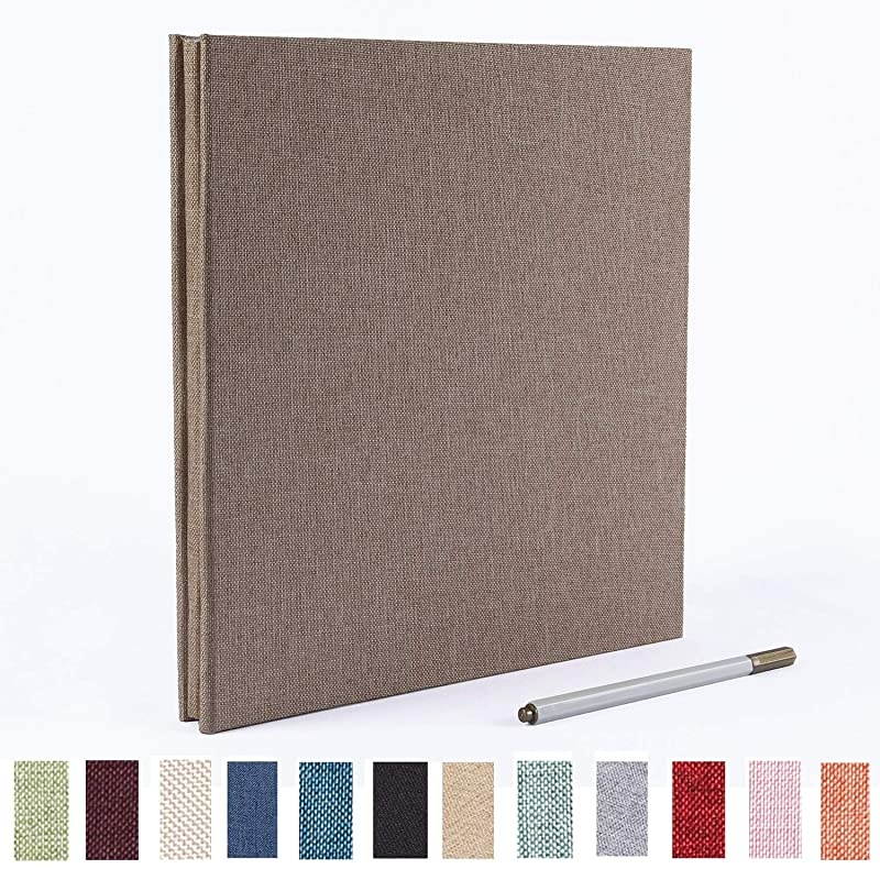 Album Self Adhesive 4x6 5x7 3x5 85x11 Scrapbook Magnetic Album DIY Scrap Book Length 11 x Width 108 Inches with A Metallic Pen