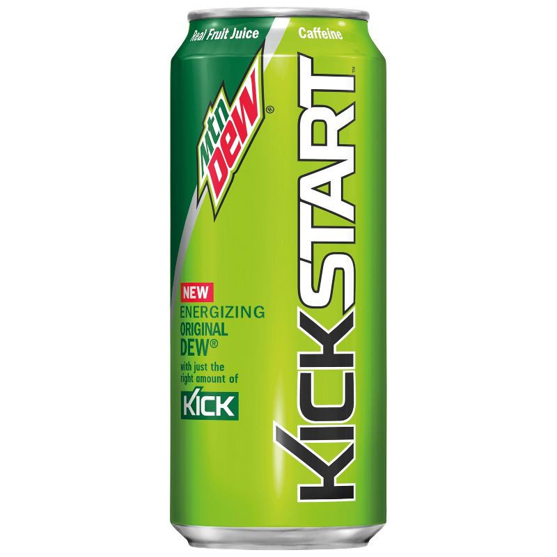 Mountain Dew Kickstart Base Original Dew - 16 fl oz Can