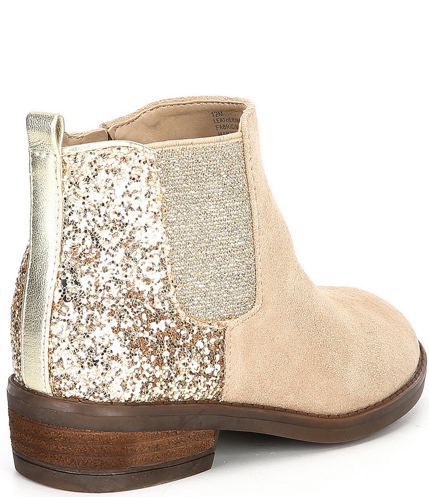 Copper Key Girls' Dazzler Glitter Back Booties (Infant)