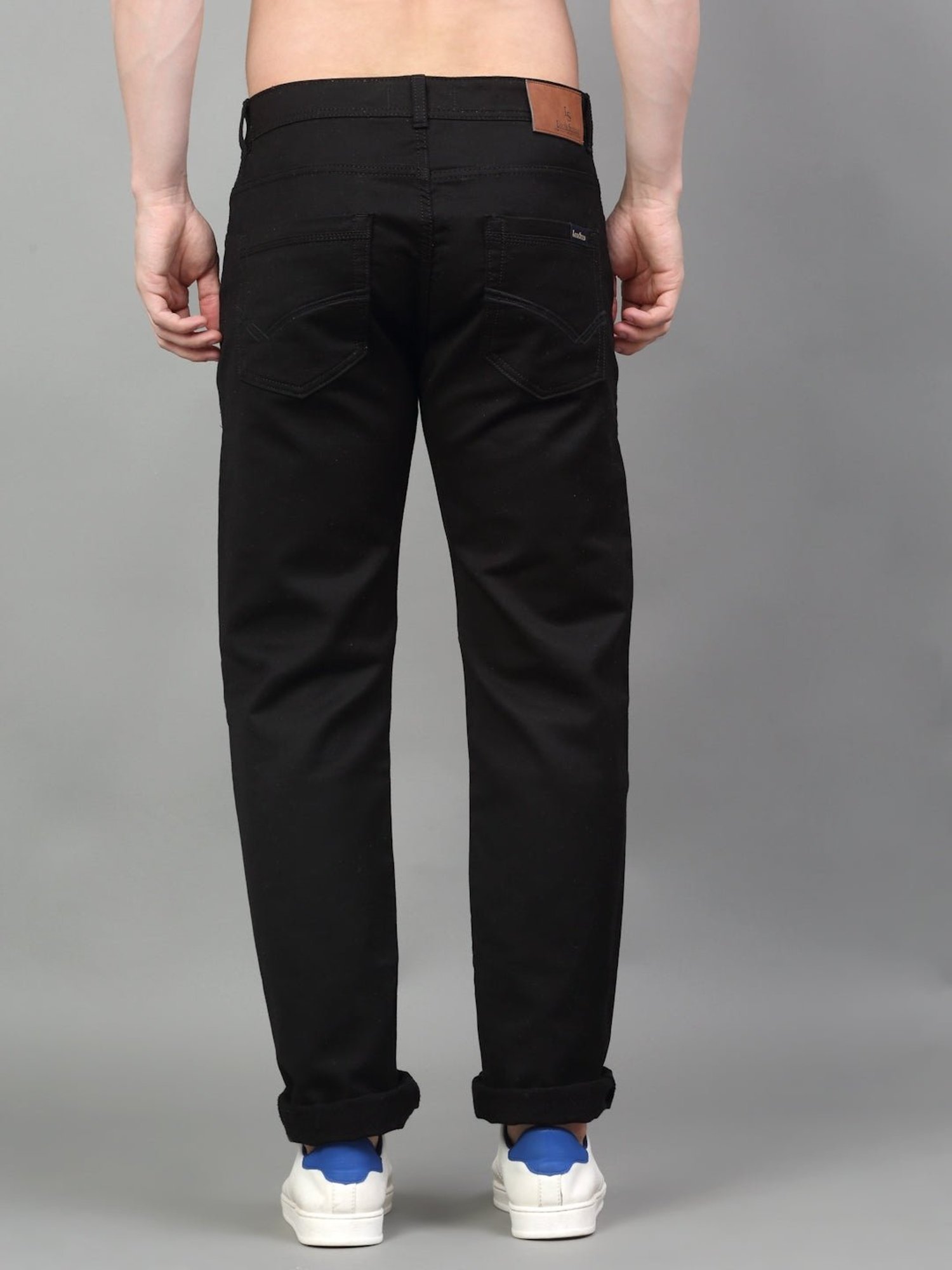 Louis Stitch Black Comfort Fit Jeans