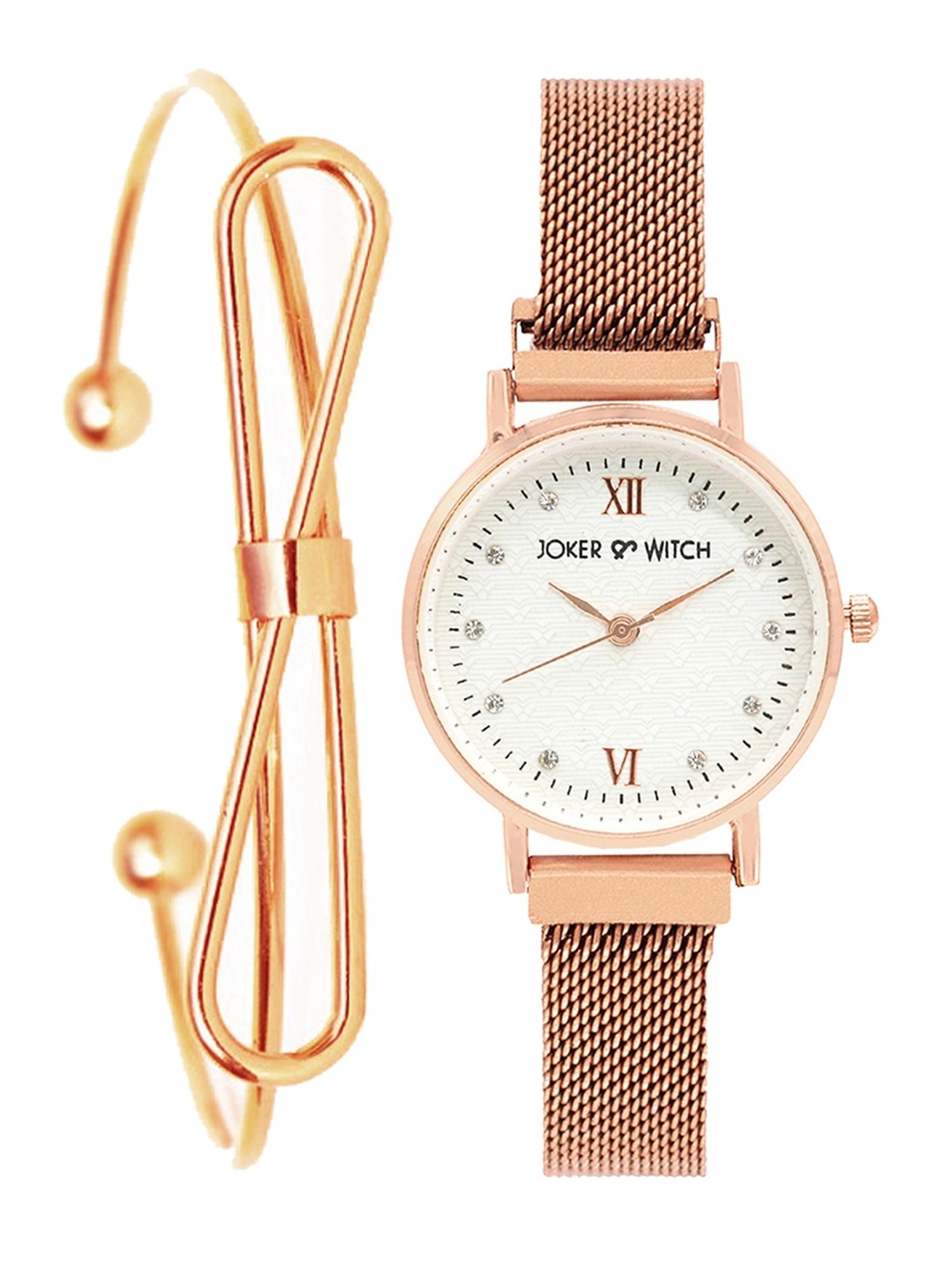 Joker & WItch JWBS294 Analog Watch with Bracelet Gift Set for Women
