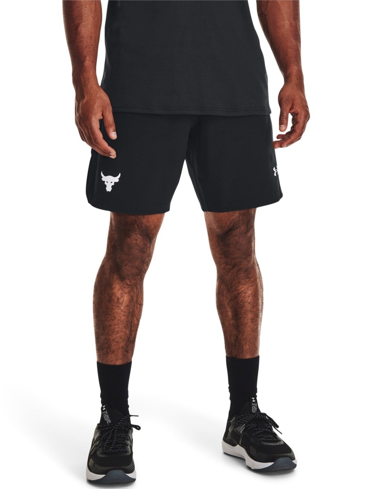 Under Armour Black Loose Fit Sports Shorts
