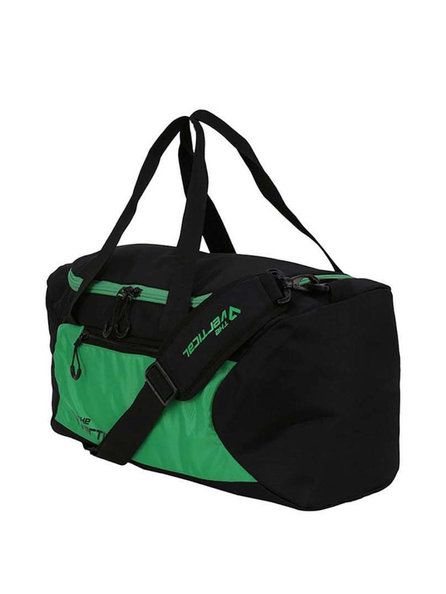 The Vertical Impetus Black Medium Duffle Bag