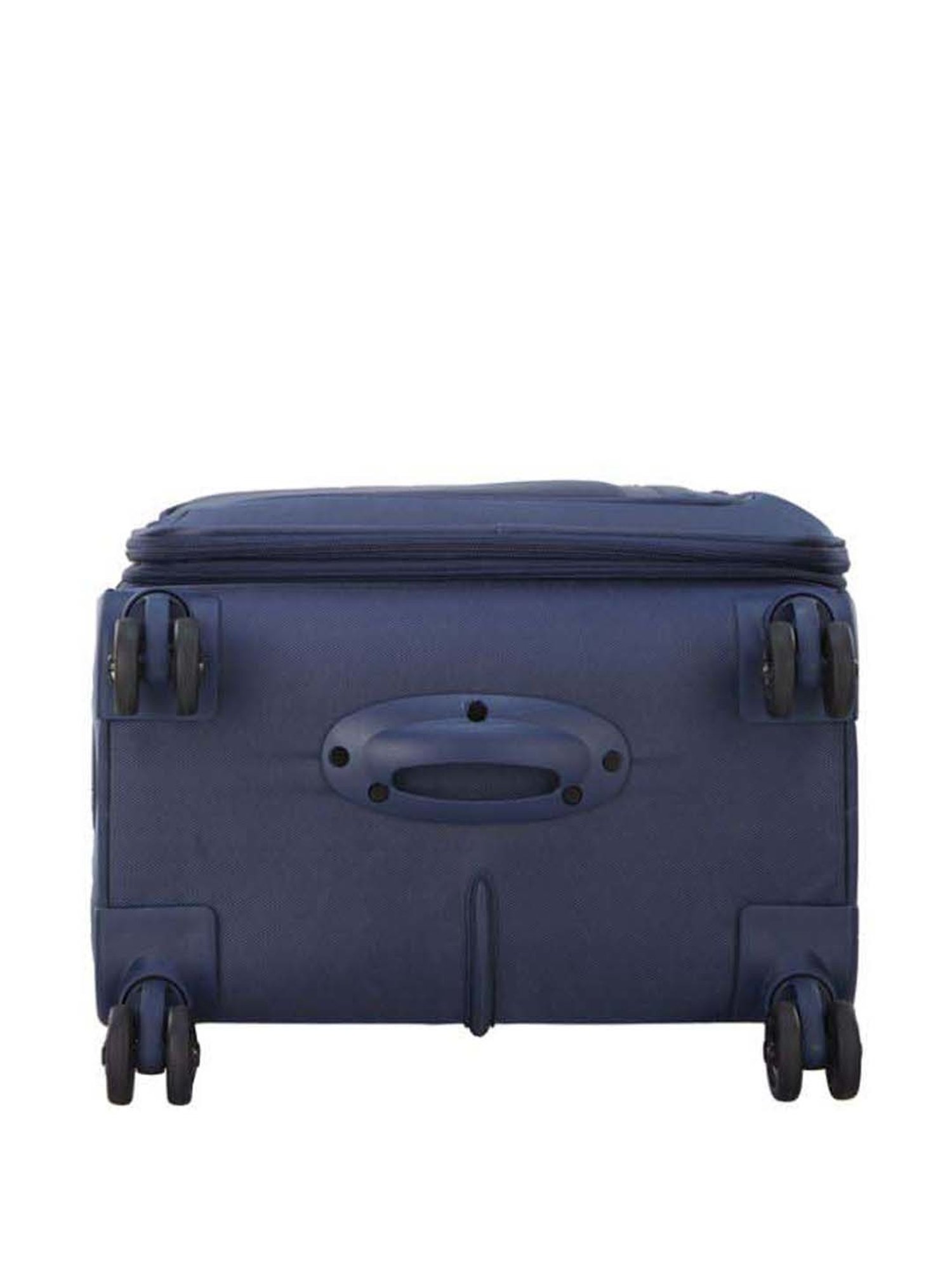 VIP Unicorn Nxt Blue Solid Soft Medium Trolley Bag - 43 cm