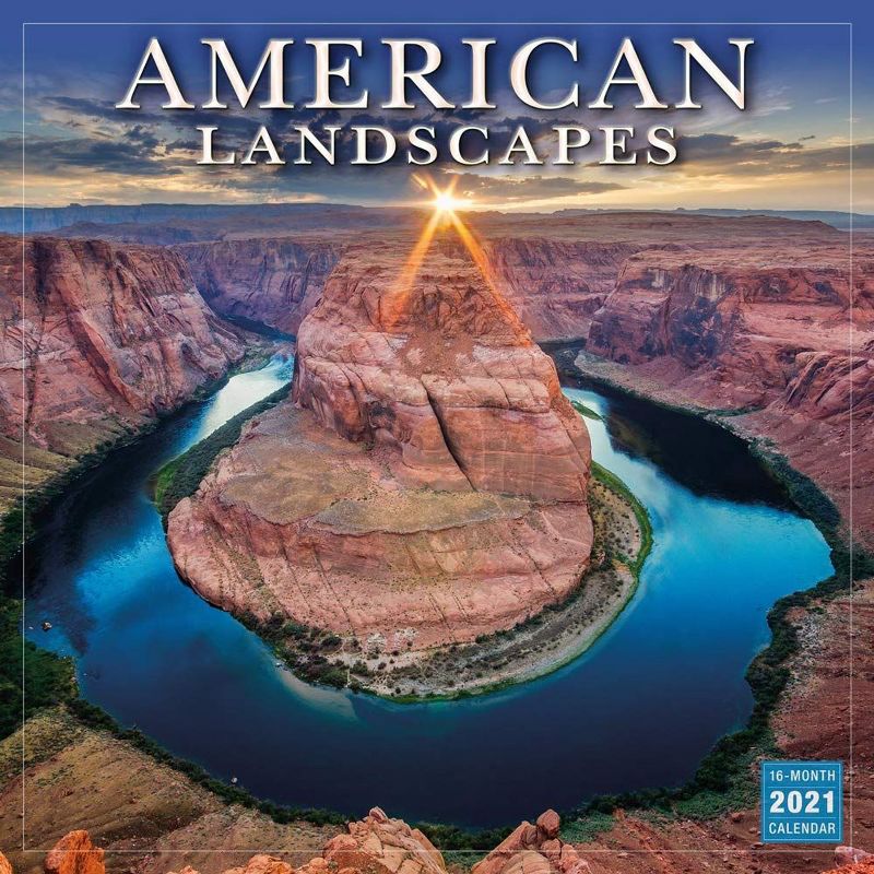 2021 American Landscapes 16-Month Wall Calendar [Calendar] Sellers Publishing
