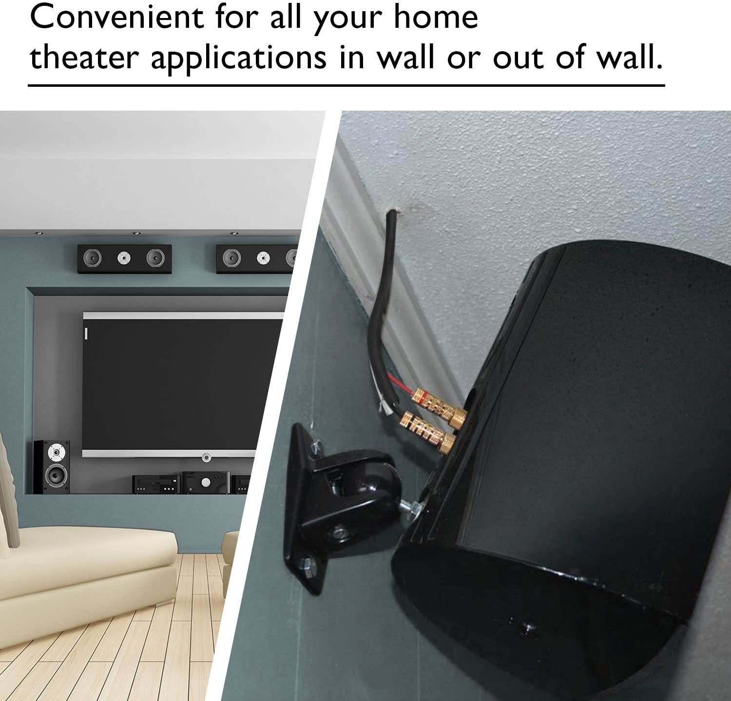 16 AWG CL3 OFC Outdoor Speaker Wire GearIT Pro Series 16 Gauge (500 Feet / 152.4 Meters/Black) Oxygen Free Copper UL CL3 Rated for Outdoor Direct Burial and in-Wall Installation Speaker Cable