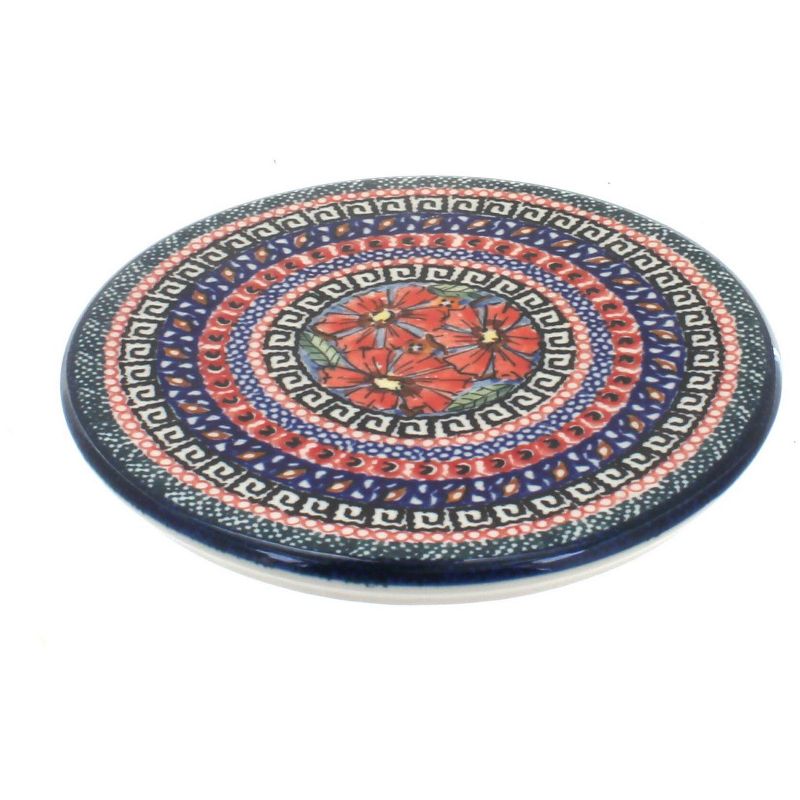 Home Basics Scroll Collection Steel Trivet, Bronze