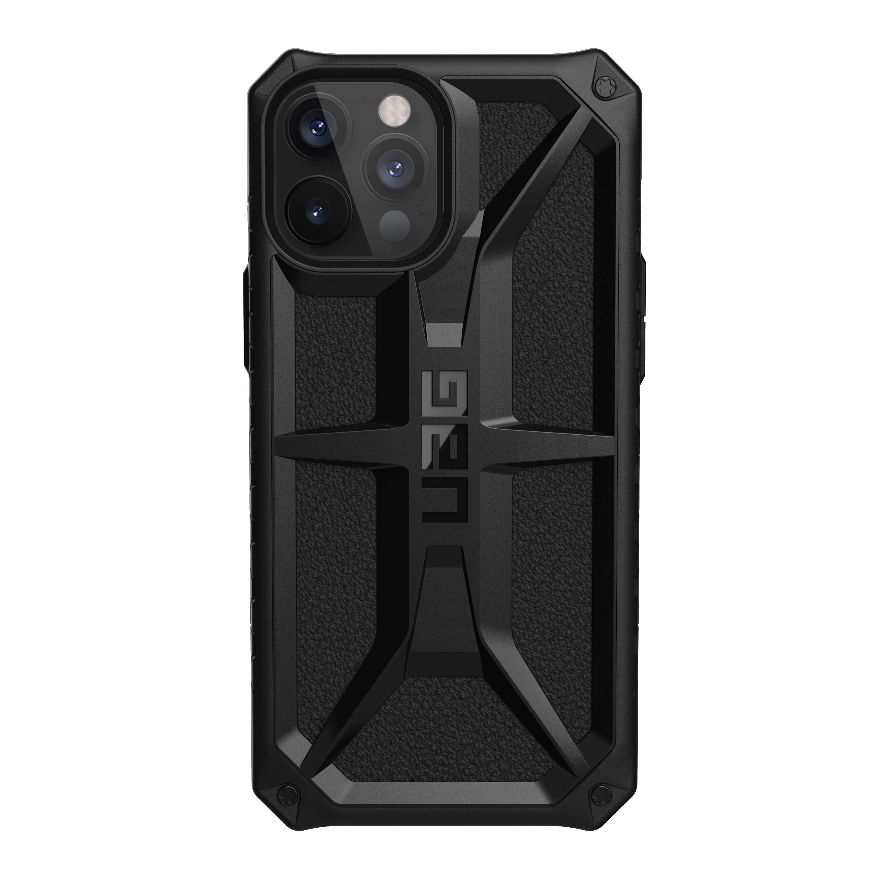 UAG Designed for iPhone 12 Pro Max Case [6.7-inch Screen] Rugged Lightweight Slim Shockproof Premium Monarch Protective Cover, Black