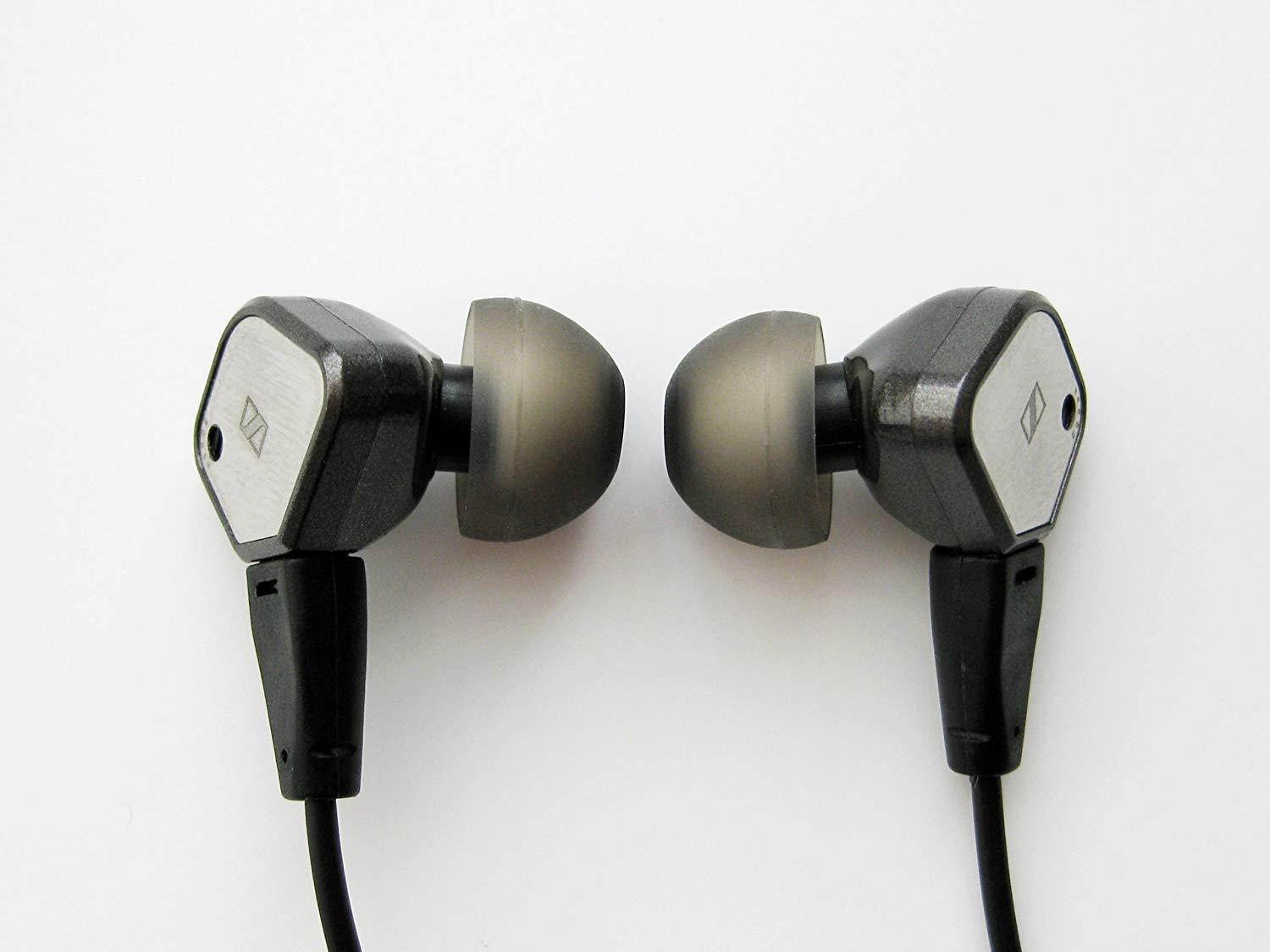 8 Large (L) Ergonomical Comfort Replacement Set Earbuds Eartips for Sennheiser IE Series, CX Series, CXC Series, CXL Series, OCX Series, and MM Series In Ear Earphone Headsets