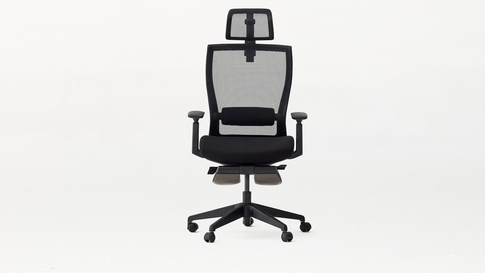 Autonomous Ergonomic Office Chair - ErgoChair Core with Rest All Black