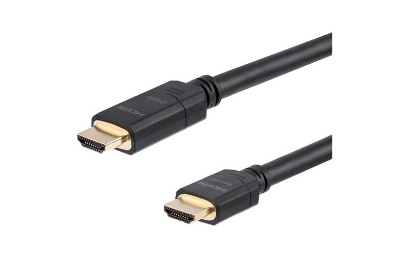 StarTech.com 30m 100 ft High Speed HDMI Cable M/M - Active - 26AWG - CL2 rated In-wall Installation - Ultra HD 4k x 2k - Active HDMI Cable (HDMM30MA)