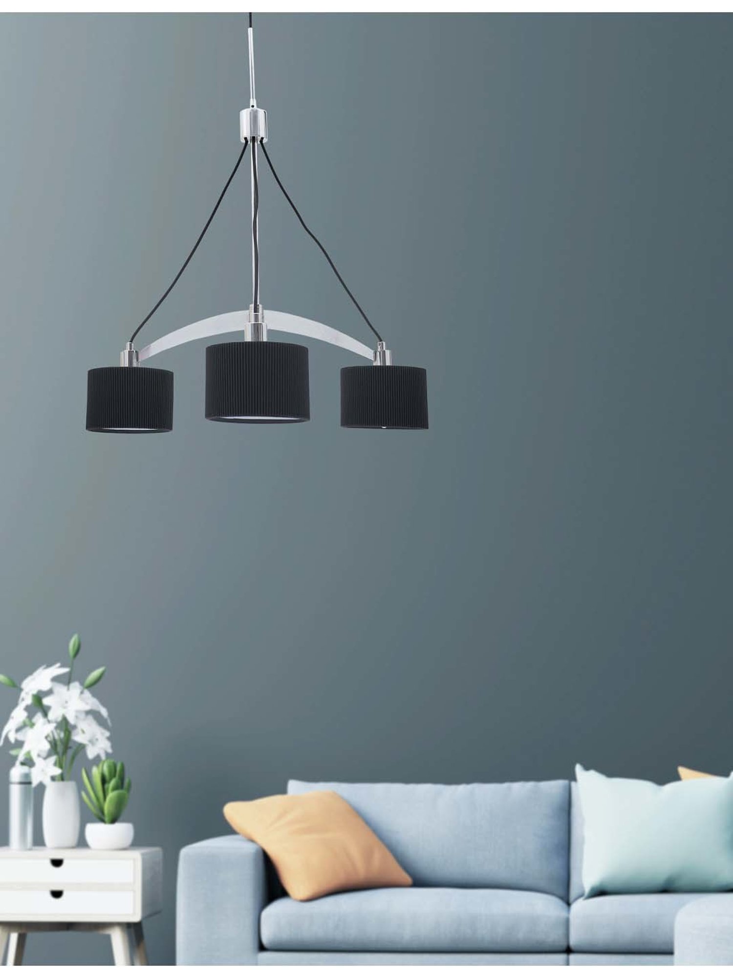 Fos Lighting Antique Brass Finish Allure 5 Light Chandelier - Set of 1