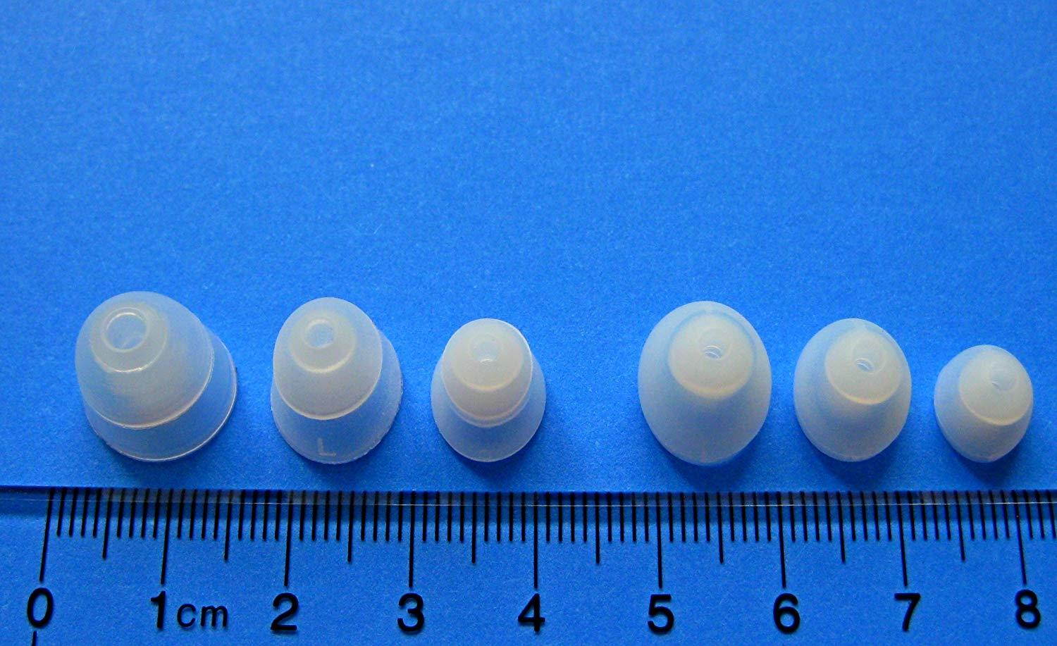 Oval Comfort Fit Set for Klipsch X6i In-Ear Earphones- Replacement Eartips Eargels Earbuds