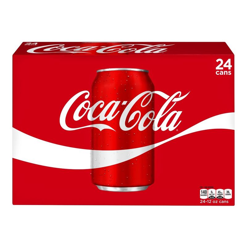 Coca-Cola - 24pk/12 fl oz Cans