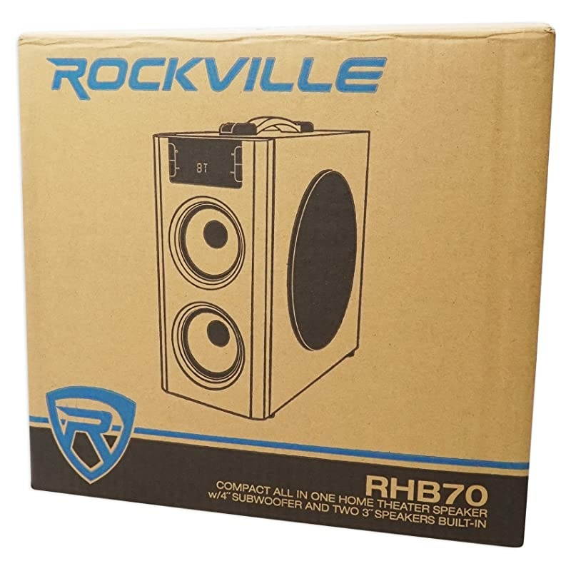 RHB70 Home Theater Compact Powered Speaker System w BluetoothUSBFM