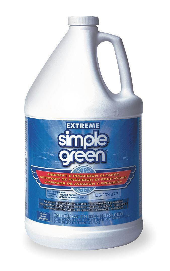 Simple Green 13406 Extreme Aircraft/Precision Cleaner - 1 gal - Unscented - 1 Each - Clear