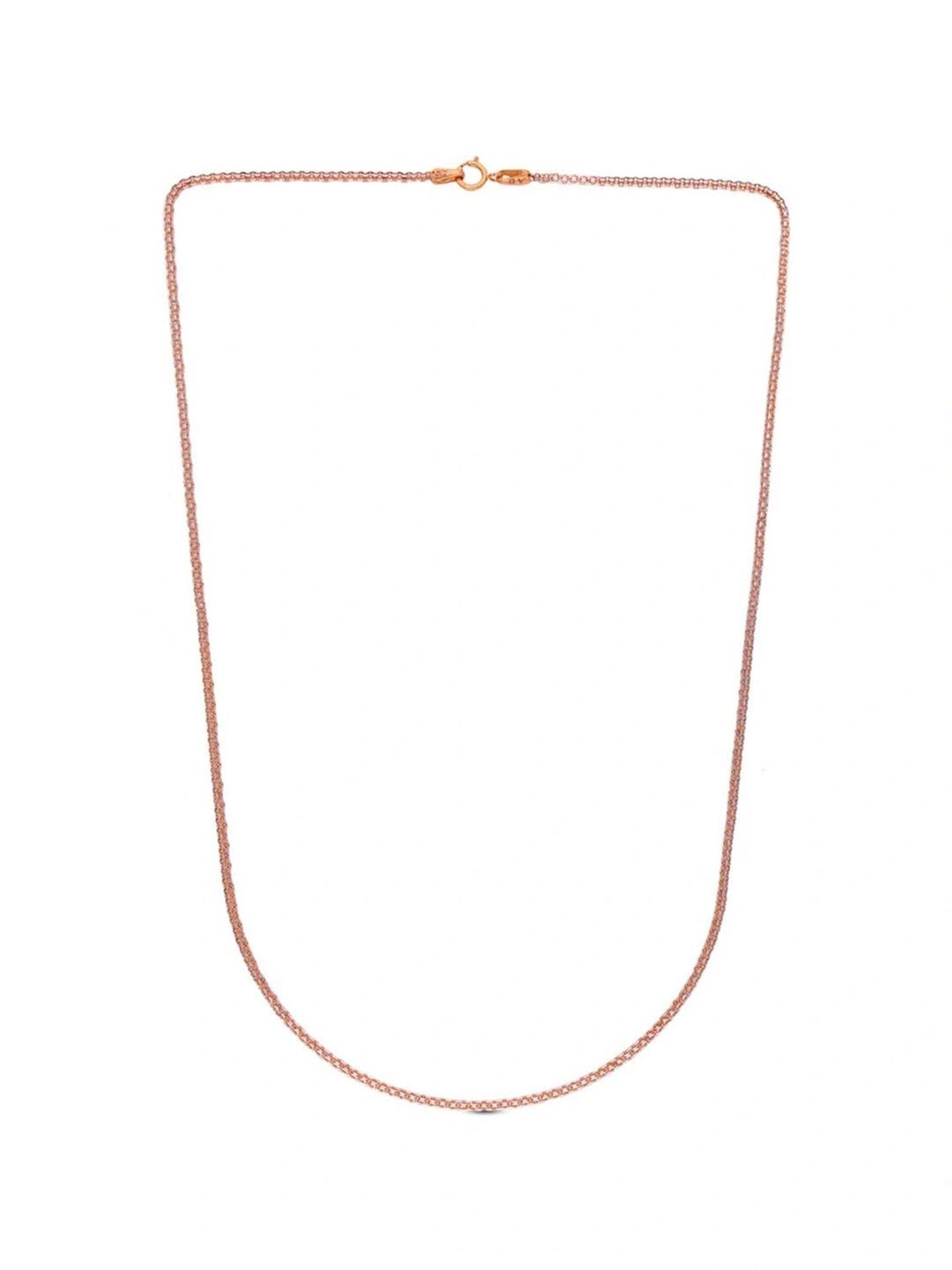 CKC Stylish Sophistication: Two-Tone Gold Fancy 18kt Chain