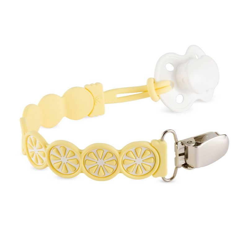 BooginHead PaciGrip Silicone Citrus - Lemon