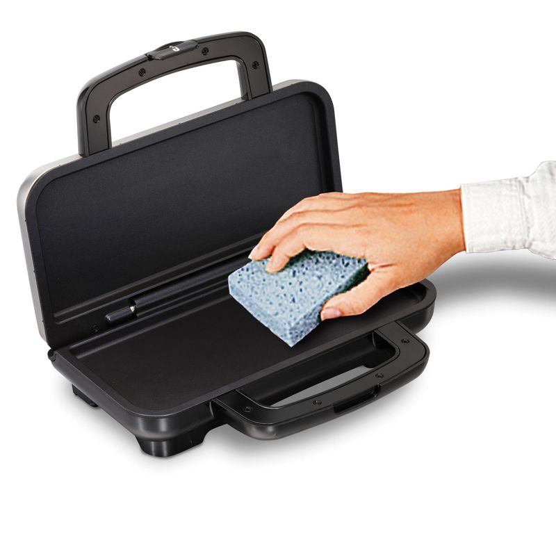 Proctor Silex Deluxe Hot Sandwich Maker - Gray