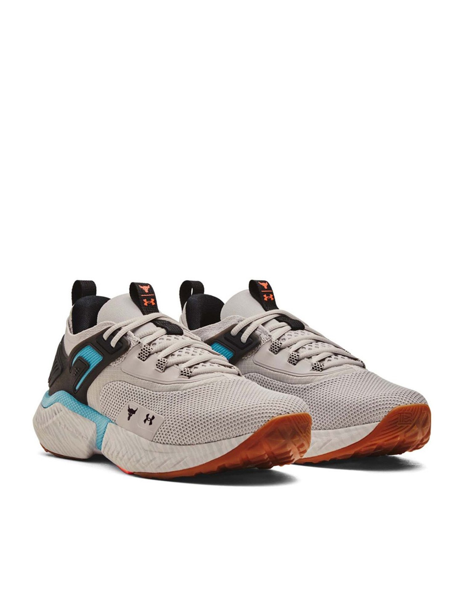 Under Armour Men's Project Rock 5 Grey Training Shoes