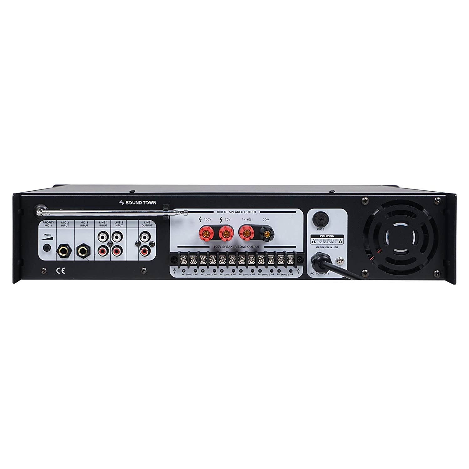 EMP Professional EBK27 900W HI-FI Stereo Amplifier Bluetooth/USB/SD/FM/MP3/WMA