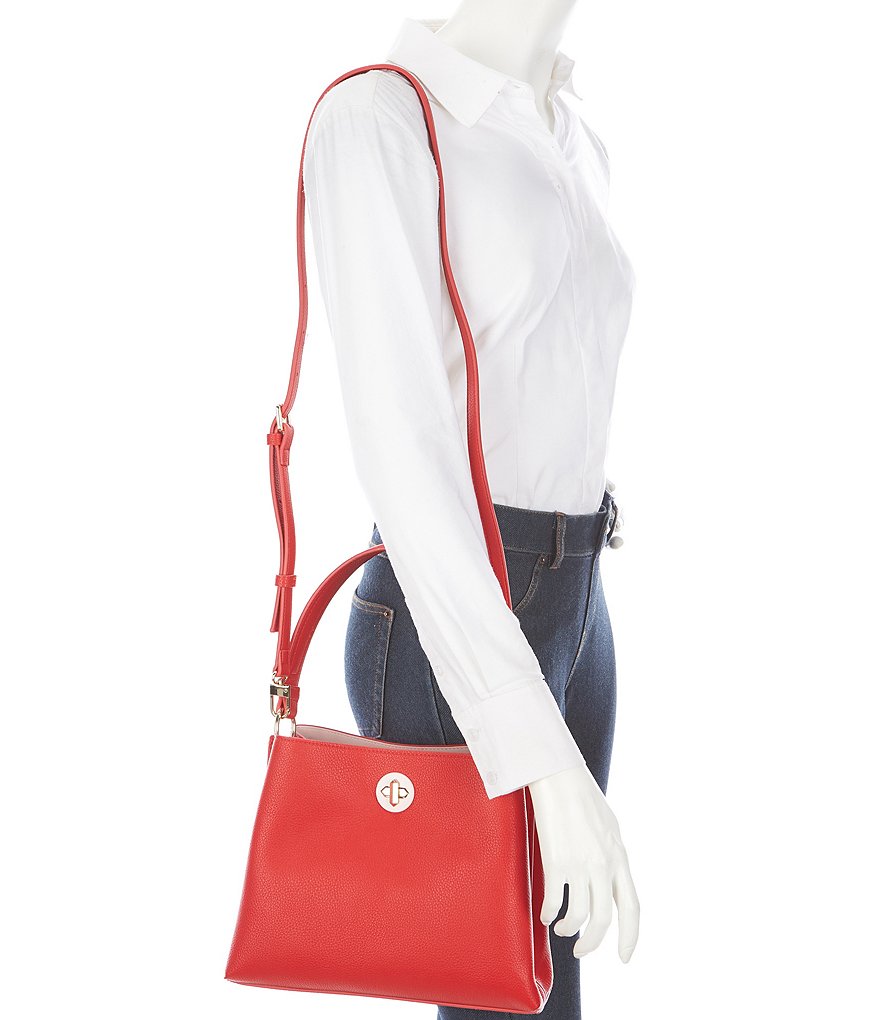 Dooney & Bourke Signature Hydrangea Monogram Collection Floral Hobo Bag