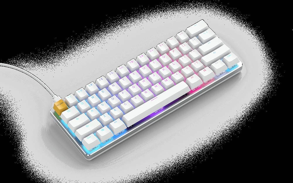 Glorious Modular Mechanical Gaming Keyboard - TENKEYLESS (87 Key) - RGB LED Backlit, Brown Switches, Hot Swap Switches (GMMK-TKL-BRN)