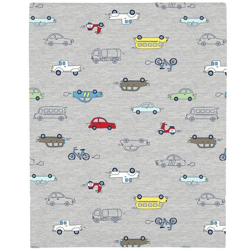 Carter's Busy Cars and Bikes Super Soft Fitted Crib Sheet