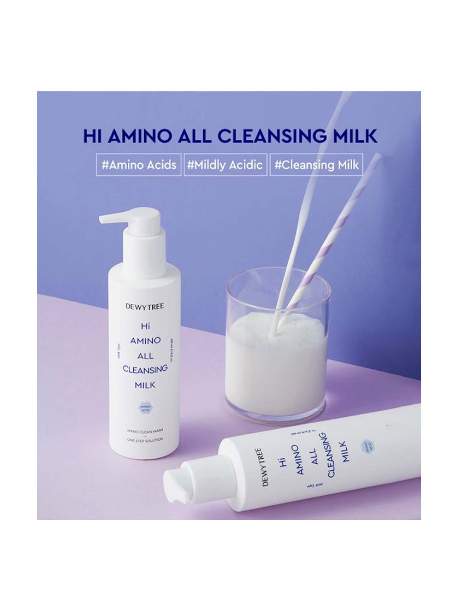 Dewytree Hi Amino All Cleansing Milk - 200 ml
